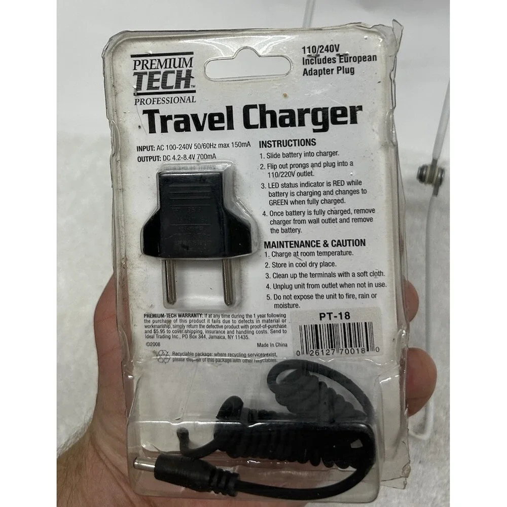 Nikon Travel Charger for Model PT-18 110/240v Charger New